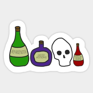 Spelling Bottles Sticker